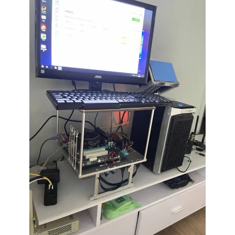 voor Open Frame Aluminium MATX - Aluminum Open Frame Test Bench Water Cooling recensie en prijs