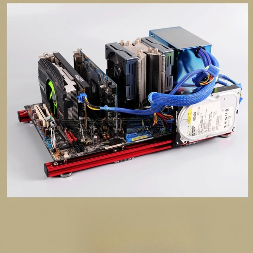 ATX PC-testbank Aluminium comp - Aluminum Open Frame Test Bench Water Cooling recensie en prijs